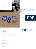 Matteo Meucci OWASP Testing Guide Lead