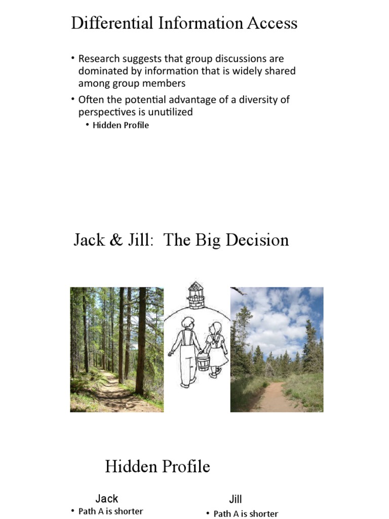 Differential Information Access PDF