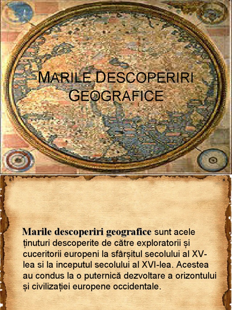 Marile Descoperiri Geografice
