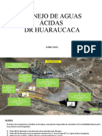 Anexo 13 - PPT Manejo de Aguas de La Planta Concentradora Huaraucaca (Primera Etapa)