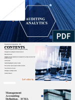 Auditing Analytics