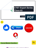 CTET Expert Series Class-03: by Himanshi Singh