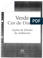 Vasco Pereira da Silva - Verde Cor de Direito - Lições de Direito do Ambiente