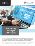 Cybersecurity Challenges and Solutions