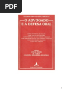 Vitorino P. Castelo Branco - O Advogado e a Defesa Oral