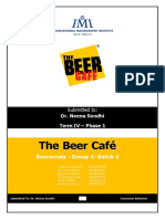 Project On Beer Cafe
