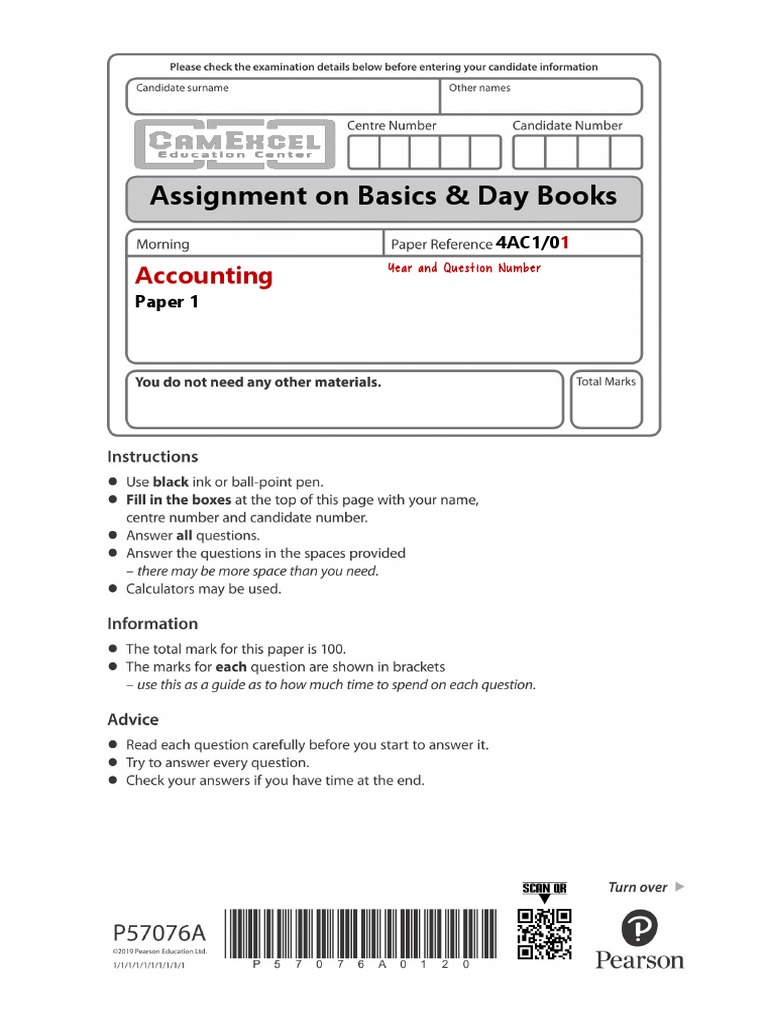 Accounting Basics and Books of Original Entry PDF Bookkeeping