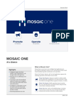 Mosaic One: Promote Operate Care