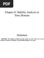 Chapter-8 Stability Analysis in Time Domain