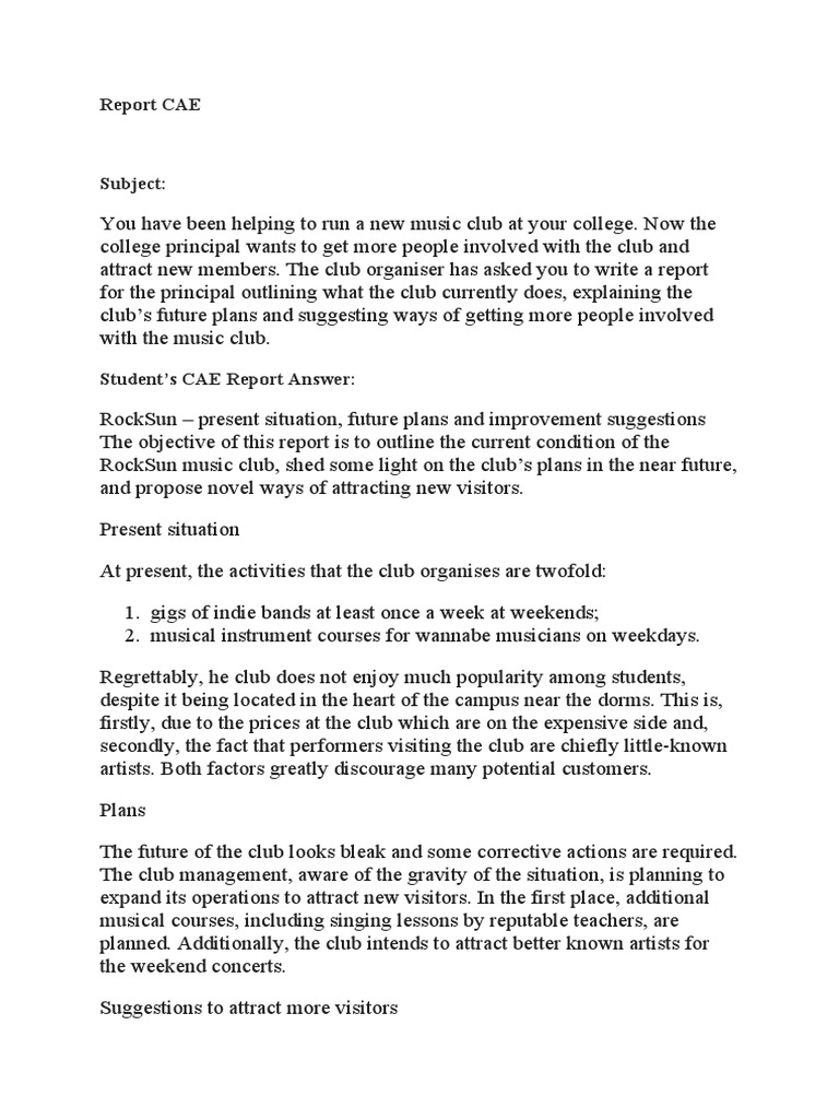 Report CAE | PDF | Linguistics | Cognitive Science