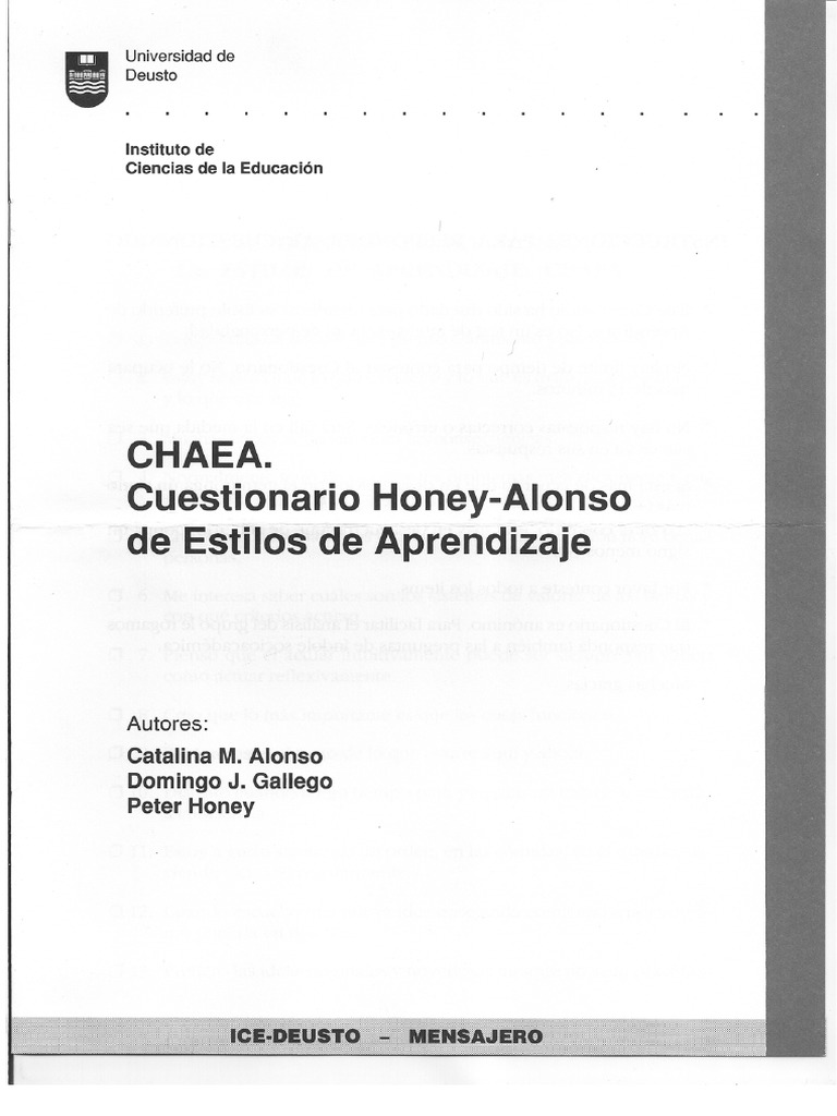 CHAEA (Protocolo) | PDF