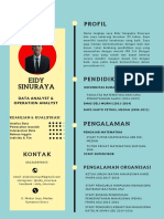 Profil Eidy Sinuraya Data Analyst