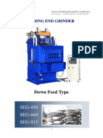 Spring End Grinder - Down Feed Type - DM - A1