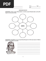 Alamat NG Araw, Buwan at Mga Bituin | PDF