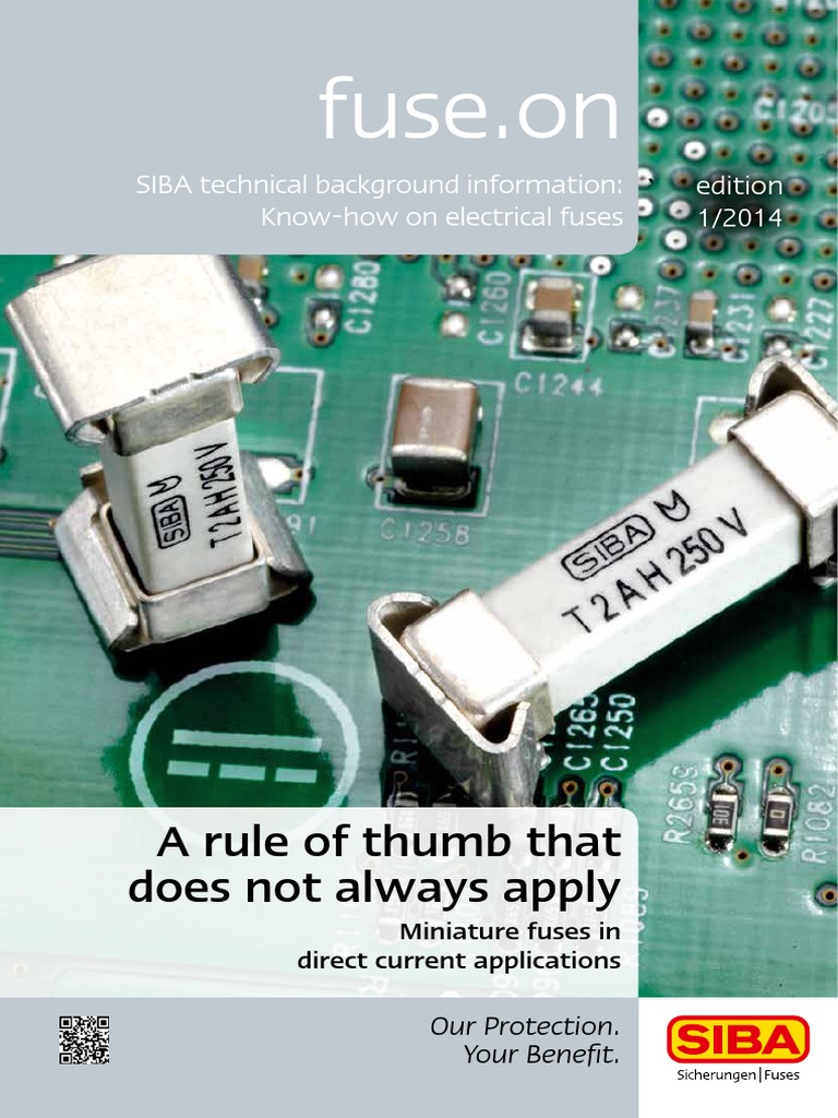 Fuse On A Rule of Thumb That Does Not Always Apply PDF Fuse