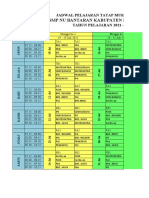 Jadwal Pembelajaran SMP Nu Bantaran