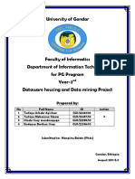 University of Gondar: Prepared by