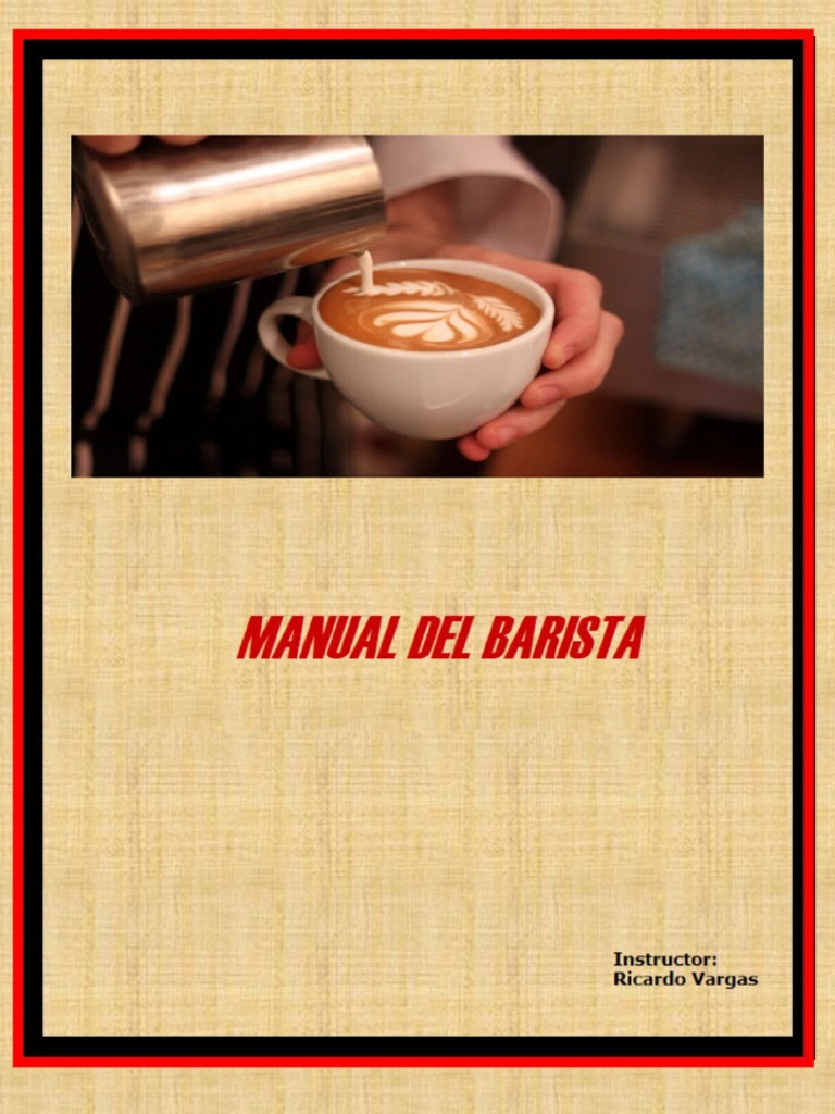 Manual Del Barista | PDF