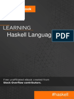 Learning Haskell