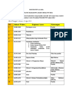 Roundown Acara PKK Online 2021