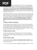 California Government Liability Act