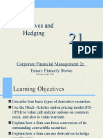 Derivatives and Hedging: Corporate Financial Management 2e Emery Finnerty Stowe