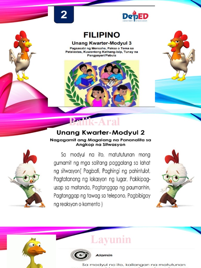 Module 3 FILIPINO | PDF
