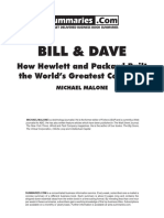 Bill & Dave: How Hewlett and Packard Built The World's Greatest Company