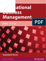 International Business Management For VTU by Vyuptakesh Sharan