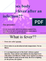 Body Develop Fever After An Infection