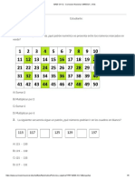 Preguntas 1 Evaluacion Matematica Miercoles 25