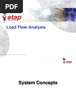 Load Flow Analysis: ETAP Workshop Notes © 1996-2009 Operation Technology, Inc