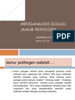 Menganalisis Isolasi Jamur Pathogen