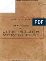 Panorama Da Literatura Maranhense = Mario Meireles