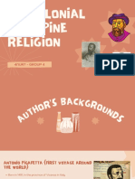 Precolonial Philippine Religion: 4nur7 - Group 4
