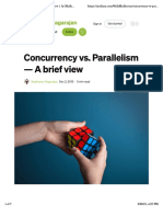 Concurrency vs. Parallelism - A Brief View: Madhavan Nagarajan