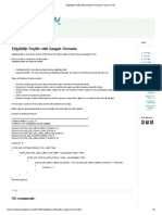 Eligibility Profile With Sample Formula - Fusion HCM