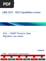 UBS OCF - IDQ Capabilities Review