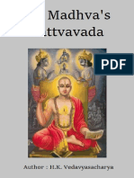 Sri Madhvas Tattvavada - Vedavyasacharya