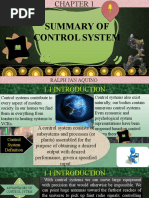 RALPH JAN AQUINO Control System Summary