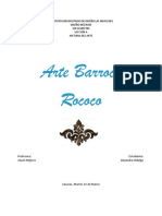 Arte Barroco y Rococo