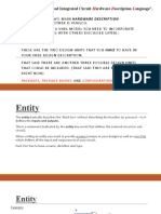 VHDL Lecture 1 Intro To Code Parts