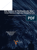 Do início à finitude do Ser - Interfaces logicas hegelianas - Agemir Bavaresco org