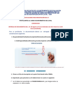 Especificaciones para La Entrega y Presentación Del CV Informático de Local