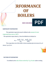 Performance OF Boilers: Bibin Chidambaranathan