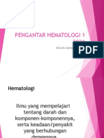 Pengntar Hematologi-I 2021