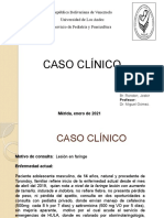 Caso Clínico: República Bolivariana de Venezuela Universidad de Los Andes Servicio de Pediatría y Puericultura