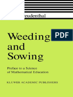 Hans Freudenthal - Weeding and Sowing - Preface To A Science of Mathematical Education-D. Reidel Pub. Co (1978)
