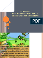 Pert-11 Strategi Pengendalian Diri Dalam BK