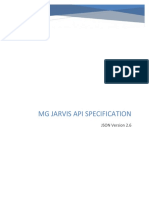 MG Bedbank API Specification MG Jarvis-JSON v2.6